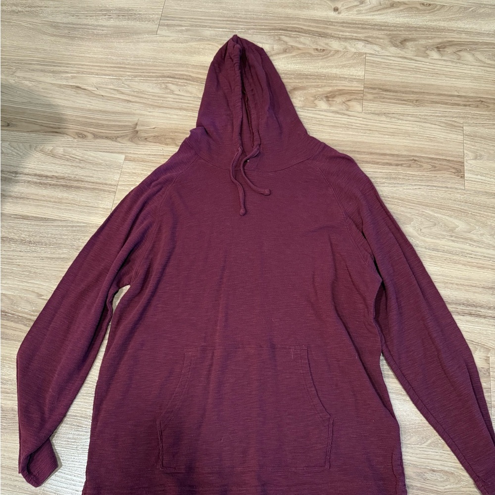 Goodthreads Men's Maroon Hoodie Sweater
